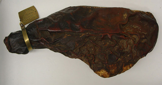 Salted pork leg more than 100 years still edible