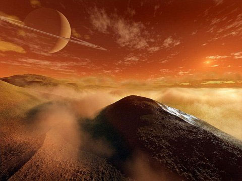 Sand dunes on Titan are exactly the same on Earth