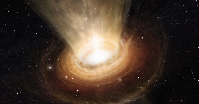 Satisfying the red star scene label N6946-BH1 entered the monster black hole