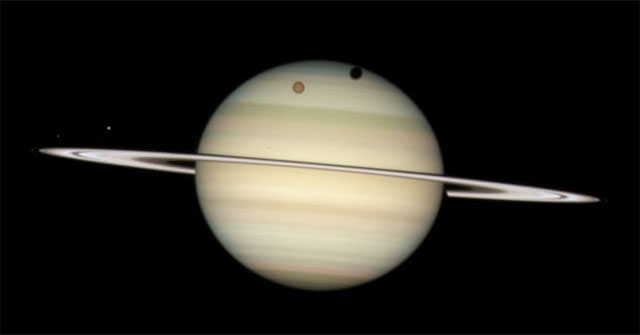 Saturn overtakes Jupiter with the number of orbiting satellites