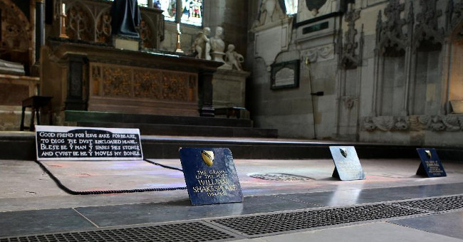 Scan the grave radar with Shakespeare's curse