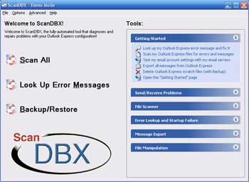 ScanDBX: great companion of Outlook Express