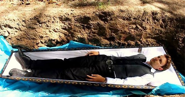 Scary psychological treatments by ... buried alive