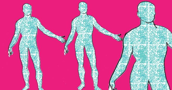 Science says: More than half of your body is not human!