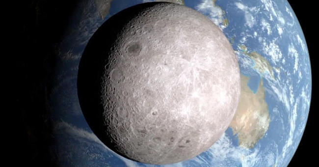 Scientists have calculated the time the Moon touched the Earth