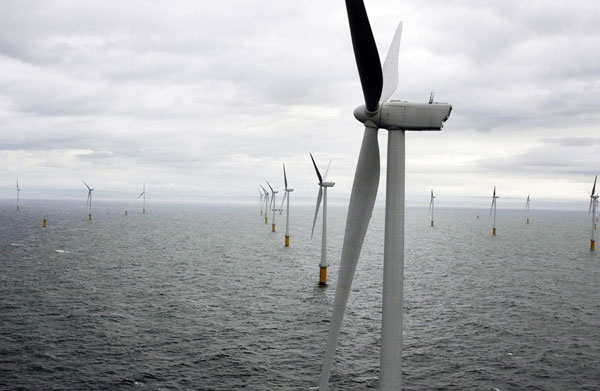 Scotland built the world's largest wind farm
