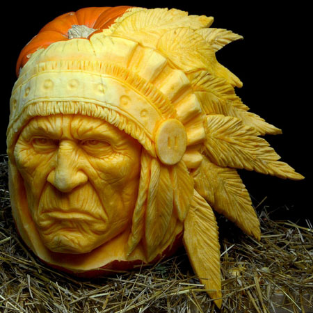 Sculptures inspired by Halloween