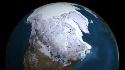 Sea ice near Greenland is at its lowest level in 800 years