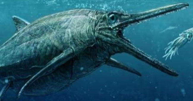 Sea monsters are in stone coffins for 170 million years