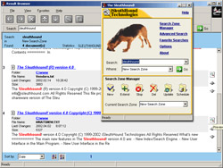 Search for extremely fast files with The Sleuthhound!  Zip Search 4.5