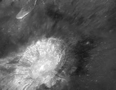 Search for oxygen on the Moon