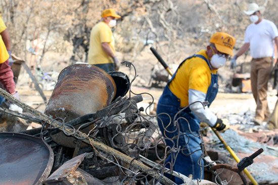 Search for victims in disasters