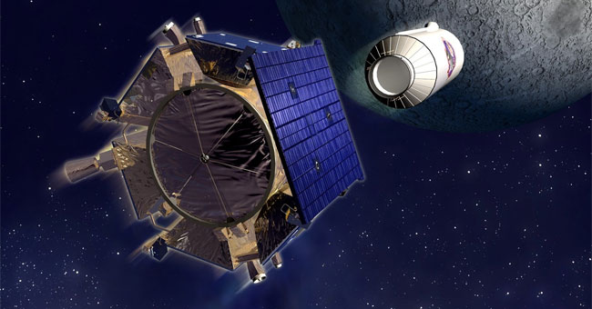 Search for water on the moon thanks to space exploration devices