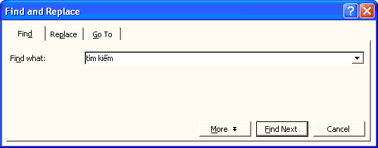 Search - Replace - Quick move