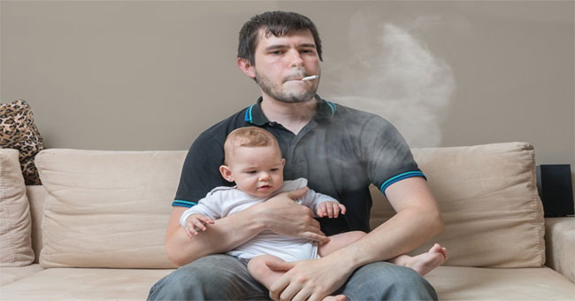 Second-hand smoke can also destroy organs