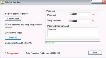 Secure and fast folders with Folder Locker 1.5