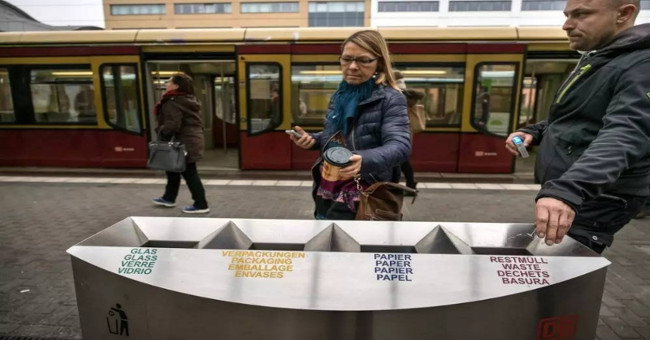 See how the Germans recycle garbage makes many countries shame