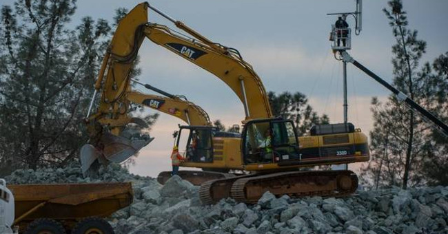 See how the US 'patched' the highest dam in California