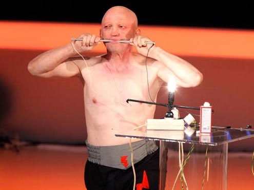 See 'Pinman' for 20,000 volts