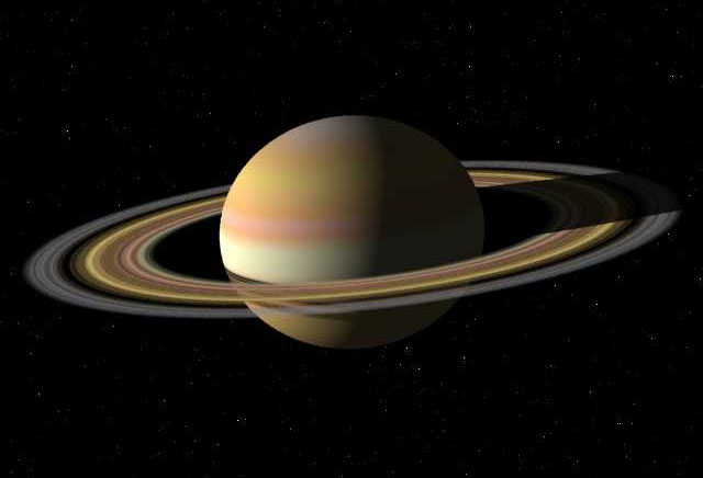 See Saturn in April