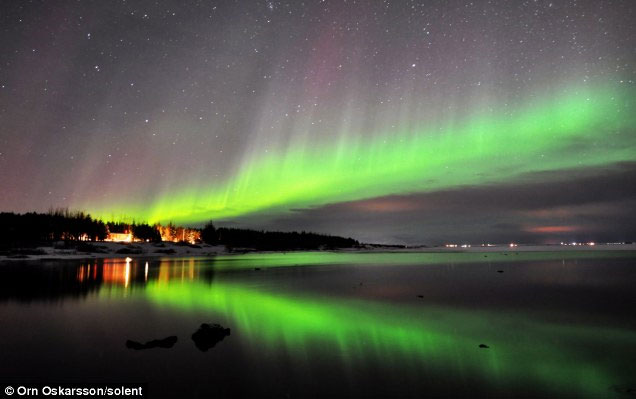 See the beautiful north aurora from the biggest solar storm