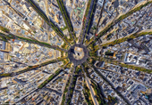 See the beauty of famous landmarks from a high angle