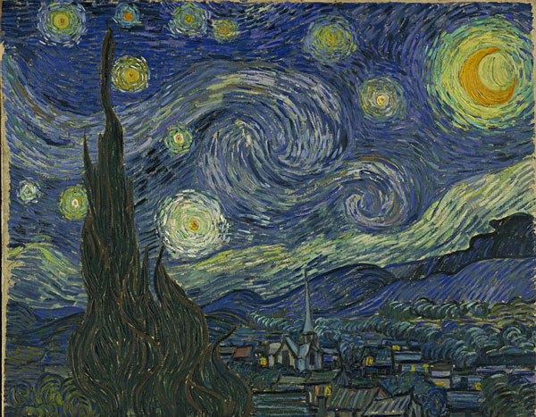 See the Earth as beautiful as Van Gogh