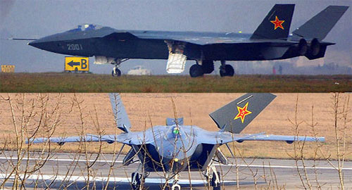 See the stealth aircraft of China