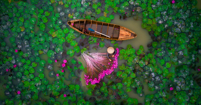 See the world in 2017 with a different and beautiful atmosphere from above