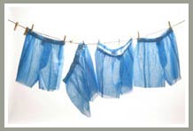 Self-cleaning underwear