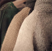 Self-cleaning woolen fabrics