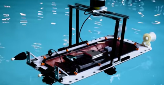 Self-driving boats have the ability to play the role of bridges