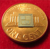 Self-positioning chips