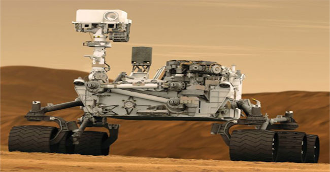 Self-propelled vehicles on Mars have returned