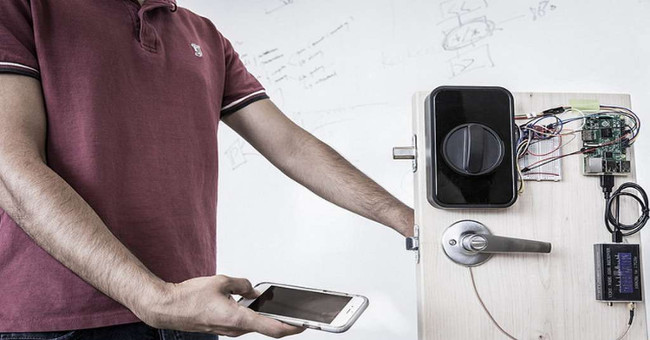 Send passwords directly through your body instead of using Wi-Fi
