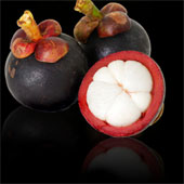 Separation of glucose-lowering activity from basil leaves and mangosteen peels