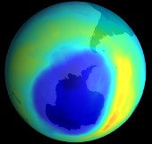September 9: First discovered ozone hole in a populous city