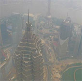 Serious air pollution alarm in China
