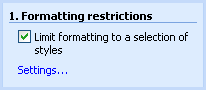 Set password to protect text file content but still be readable (Office 2003)
