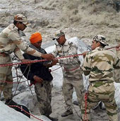 Several thousand people died from floods in India