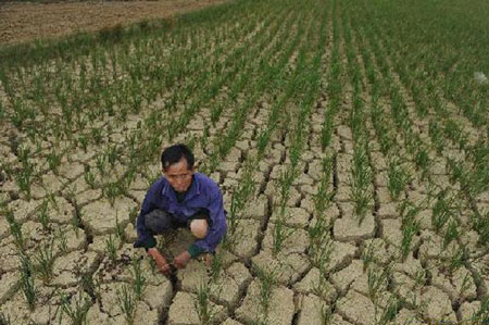 Severe drought in China