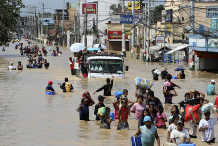 Severe storms and floods in Asia, more than 600 people died and went missing