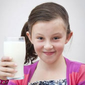 She only survived on milk