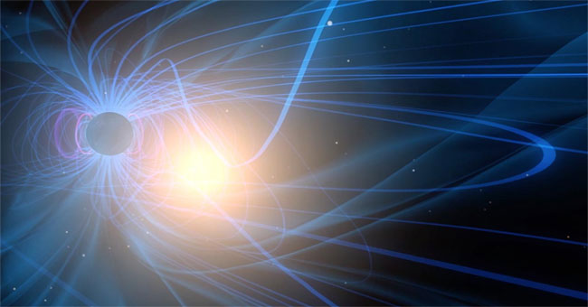Shield of cracked magnetic field, Earth attacked by cosmic rays