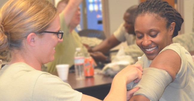 Should bandaging or leave open wounds exposed to the air?
