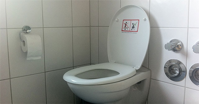 Should men urinate sitting instead of standing?