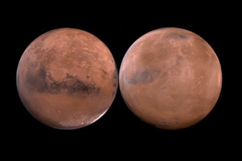 Signs of life on Mars