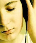 Silence is better than listening to relaxing music