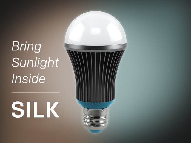 Silk Light - The smart light bulb 'reading position' of the biological clock