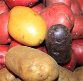 Simple way of removing toxins in potatoes